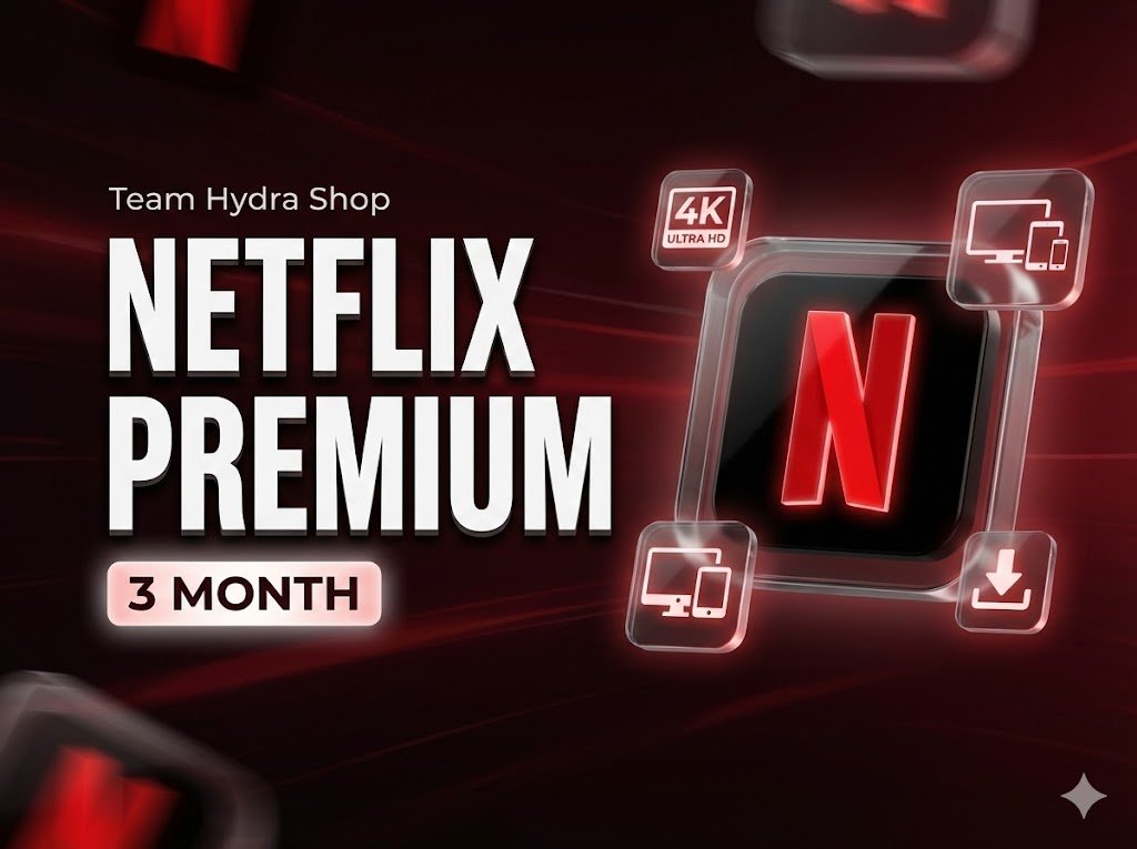 Netflix Premium – 3 Months Official Subscription (Personal Email Activation)